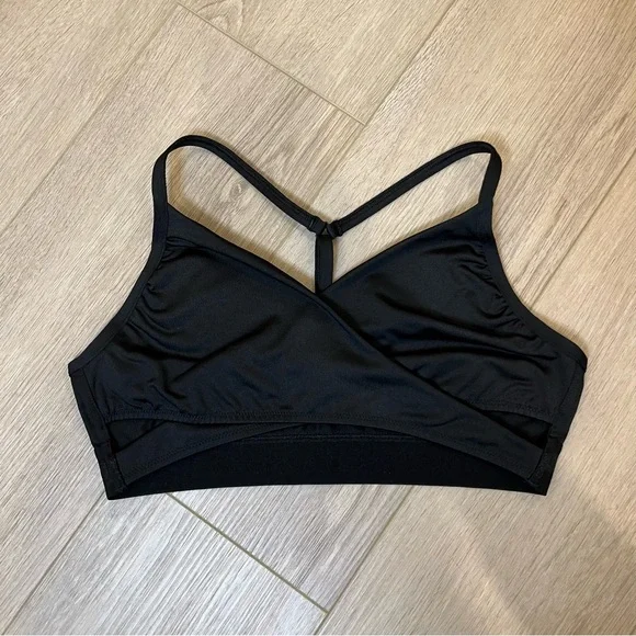 VICTORIAS SECRET PINK Black Wrap Bralette - FREE SHIPPING on Bundles $85+ - Picture 9 of 14